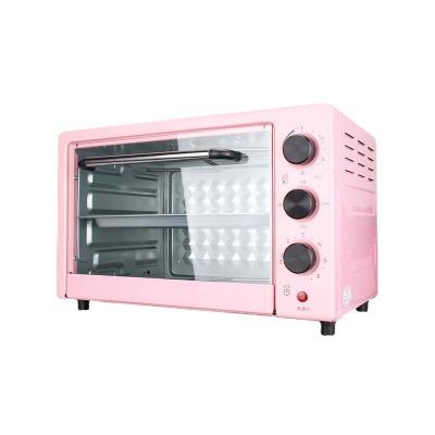 China Easy Clean High Quality Thermostat Timer Convection Ovens 20l Home Rotisserie Electric Baking Oven for sale