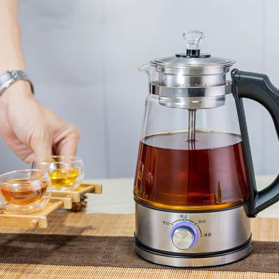 China Digital Adjustable Glass Electric Kettle Multi-temperature Control Automatic Steam Jet Teapot Kettles Health Pot for sale