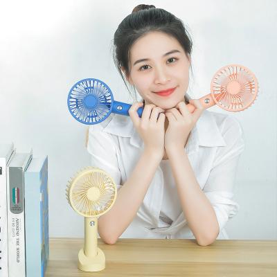 China Portable Protable Travel Suitable Small Battery Handheld Student Mini Hand Desktop Fan for sale