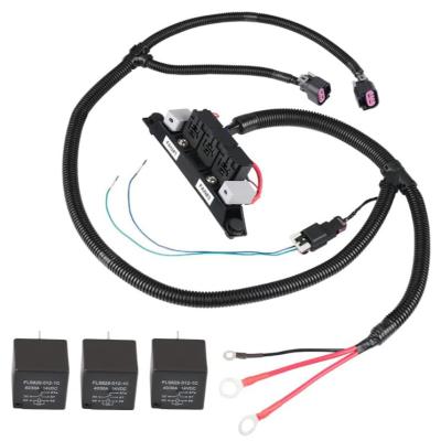 China Automobile Dual Speed Electric Fan Control Wiring Harness Kit  with Chevy for sale