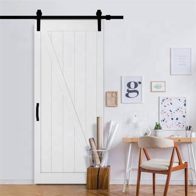 China Waterproof China Produced Barn Door With PVC Coated Finished Or Unfinished for sale