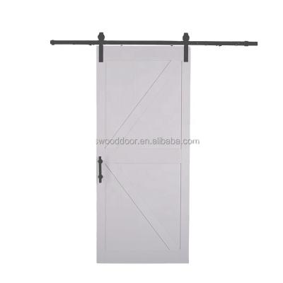 China American Modern Factory Barn Door System Interior Design Fashion PVC PVC Sliding Doors Windproof Doors for sale