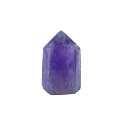 China Hot Selling High Quality Natural Round Point Crystal Wand Amethyst Quartz Crystal Healing From Europe For Sale for sale