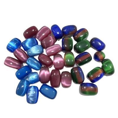 China Wholesale Europe rainbow cat eye cube quartz crystal stone and gravel for decoration landscaping for sale