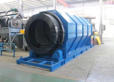 China Shaft / Shaftless Municipal Solid Waste Rotary Screener With 100tph for sale