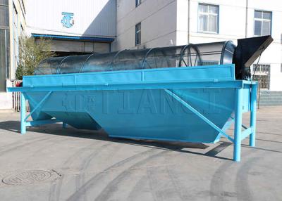 China Electric Fertilizer Rotary Screener Organic Waste Compost Screening Machine High Capacity for sale