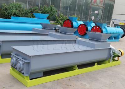 China 20-45t/H Capacity Double Shaft Fertilizer Mixing Machine For Organic Manure for sale