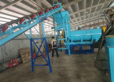 China 1-20 T/H Manure Pellet Granulation Plant Organic Fertilizer Production Line for sale