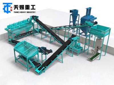 China Organic fertilizer compost production line powder production line for sale