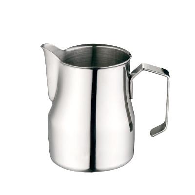 China Various Viable Stainless Steel Milk Factory Size Espresso Machine Coffee Cup Bartender Tool Frother Jug Milk Frothing Pitcher for sale