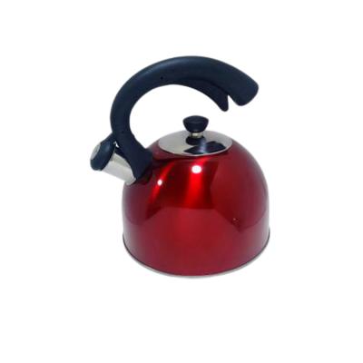 China Sustainable 304 Stainless Steel Removable Lid 3L Water Whistling Kettle With Handle for sale