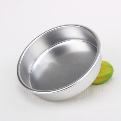 China Factory Customized Disposable Round Rim Aluminum Roasting Pan Nonstick Pizza Bake Pan Bakeware for sale