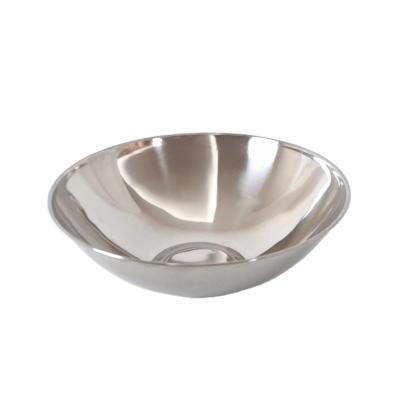 China Customized Traditional OEM Countertop Products Round Kitchenware Stainless Steel Plate Top Store for sale