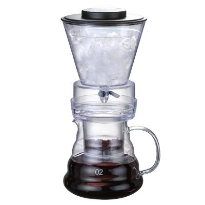 China Sustainable High Borosilicate Glass Tea Coffee Cold Brew Coffee Pot for sale