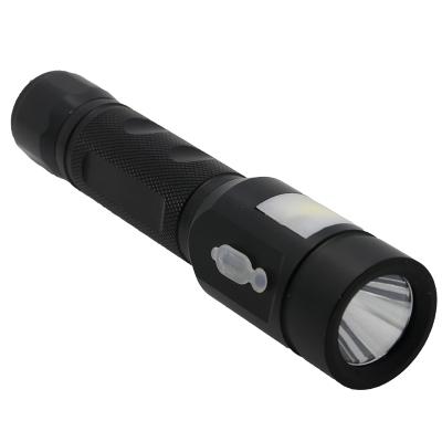 China Rechargeable Lightweight Aluminum Alloy Flashlights SH061 High Lumens Led Tactical Flashlight for sale