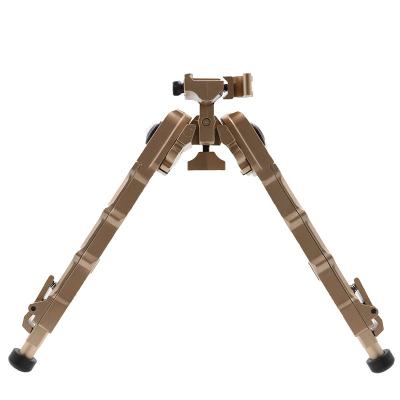 China Adjustable Aluminum Quick Detach Tactical Bipod V9G Compact Super Light for sale