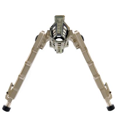 China Adjustable Aluminum Quick Detach Tactical Bipod V9GD Compact Super Light for sale