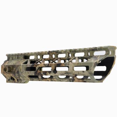 China 10 Inch Camouflage Color Heavy Duty Super Lightweight CARBON FIBER HEAVY DUTY Handguard For AR15 for sale