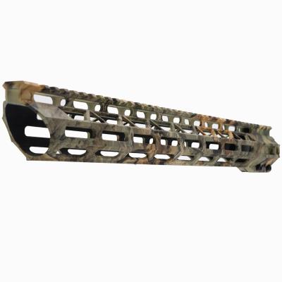 China CAMOUFLAGE 17 Inch Super Light Heavy Duty CARBON FIBER AR15 HYDRAULIC DIVED Handguard Heavy Duty for sale