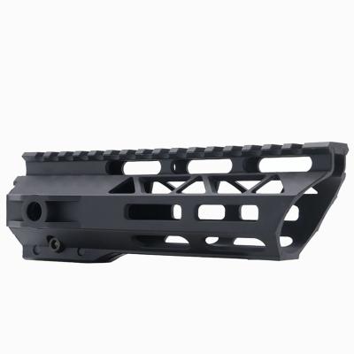 China Handguard 7 Inch HIGTH INTENSITY BLACK CARBON FIBER Free Floating Heavy Duty Super Lightweight AR15 Heavy Duty for sale