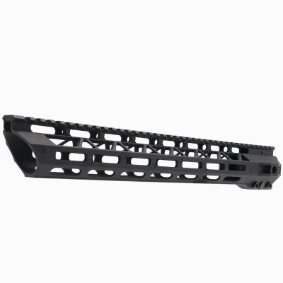 China 15 Inch Heavy Duty Super Lightweight Heavy Duty BLACK CARBON FIBER 15 Inch Free Floating Handguard For AR15 for sale