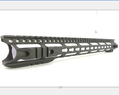 China SHARK Style KEYMOD Heavy Duty Free Floating 15 Inch Handguard AR15 For .223 for sale