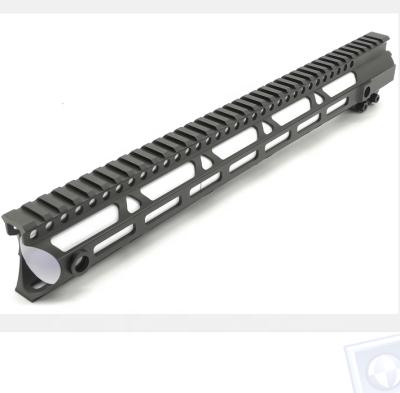 China AR15 15 Inch Heavy Duty Heavy Duty High Intensity Super Light Carbon Fiber Free Floating Handguard for sale