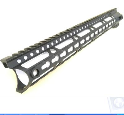 China PYTHON Style KEYMOD Heavy Duty Free Floating AR15 15 Inch Handguard for sale