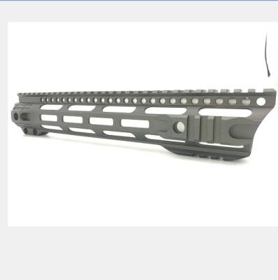 China Heavy Duty Matte Black Color M-LOK AR15 Heavy Duty Free Floating Handguard 12 Inch for sale