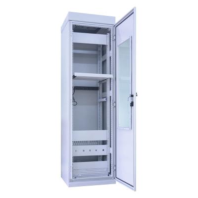 China Wholesale Center Standing Server Cabinet Network Monitoring Equipment Floor Door Server Data Rack Glass Network Cabinet for sale