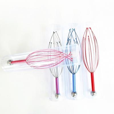 China Manufacturer Portable Waterproof Octopus Stress Release Scratcher Personal Scratcher Colored Head Colored Scalp Head Massager for sale