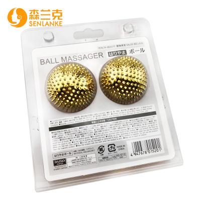 China Body Golden Hand Magnetic Massager Small Ball Massager Tool for sale