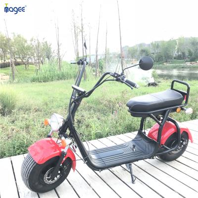 China A 2021 New X1 Coc Citycoco Unisex Fat Tire Electric Scooter With 1500W Brushless Motor for sale