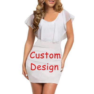 China China Design Washable Custom Manufacture Professional Tight O-Neck Mini Dress for sale