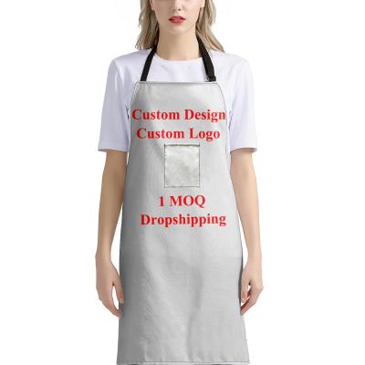 China Drink/Food Custom Design Kitchen Special Household Apron Wholesale Waterproof Vacation Apparel Apron for sale