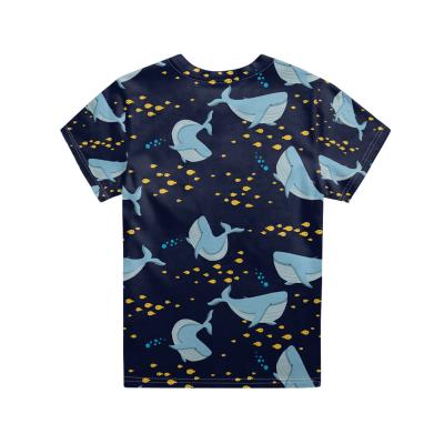 China Factory Sale Anti-shrink Printed Custom Boys Breathable T-Shirt for sale