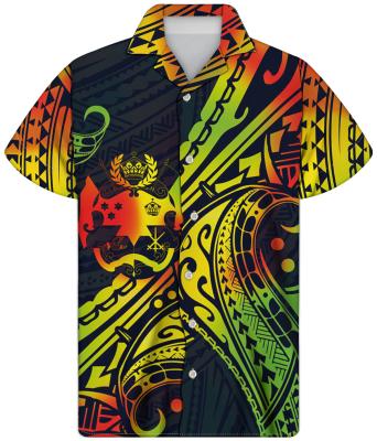 China Anti-pilling Hot Sale Logo Graphic Mens Shirts Custom Made for sale