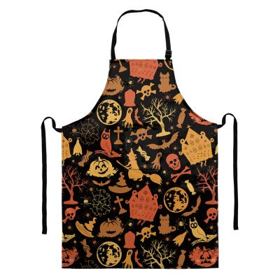 China Food/Drinks Style Full Moon Multi-Element Hybrid Supernatural Creature Decorates Lady's Household Aprons Kitchen for sale