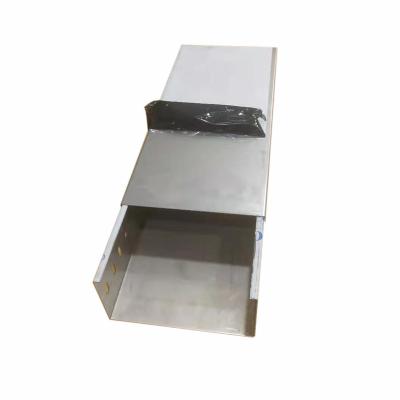 China 2020 widely used hot sale china factory stainless steel cable tray trough turn around hanging cable tray for sale