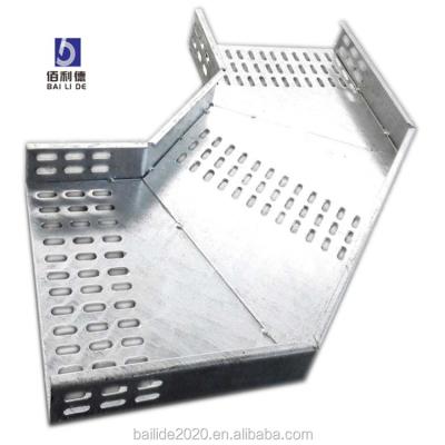 China Widely Used Galvanized Steel Cable Tray and Perforated Cable Tray Support System for sale