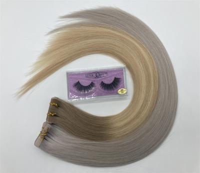 China Brave Man Touching Double Cuticle Pulled Virgin Remy Straight Hair Ombre Curly Aligned Tape In Hair Extensions Tape In Hair Extensions for sale