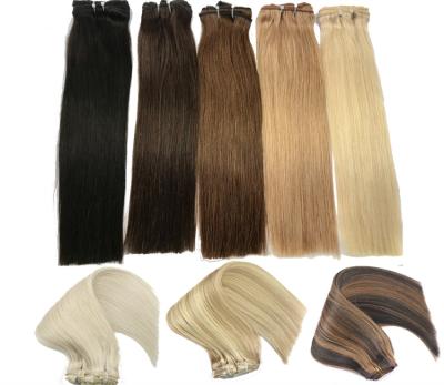 China Silky Straight Wave Hair Clip In Natural Hair Extensions For Women for sale