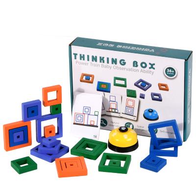 China Educational Hollow Toy cube cube children's educational and logical thinking exercise parent-child interaction creative building toys for sale