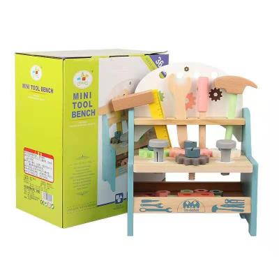 China New Multifunctional Toy Wooden Tool Table Screw Screw Toy Disassembly And Set Of Children's Educational Toys for sale