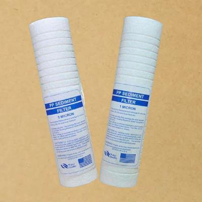 China Water Purifier Polypropylene Melt Blown PP Filter Cartridge for sale