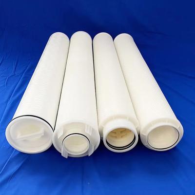 China 1 Micron Rating PP Water Filter With Filter Media Core Components for sale