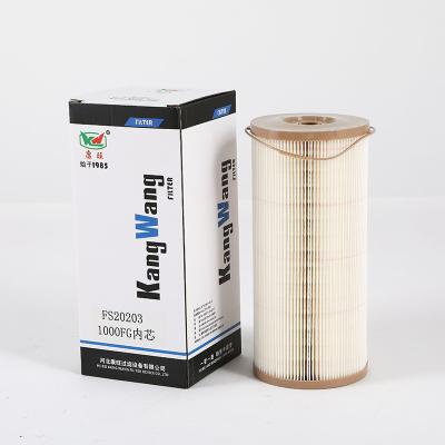 China FS20203 1000FG Filtro de combustible para camiones de bajo mantenimiento de origen de Hebei en venta