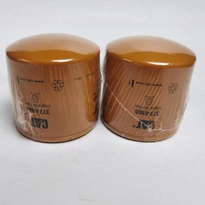 China 306E 306E2 CAT Oil Filter 377-6969 Stainless Steel Mesh Material 200μm Precision for sale