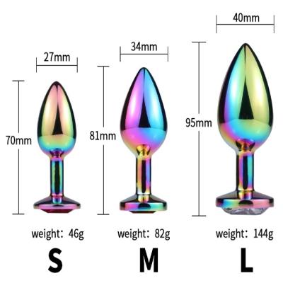 China Factory Price Huge Anal Plug Jewelry Wholesale Sex Toys Adult Anal Plug Set for sale