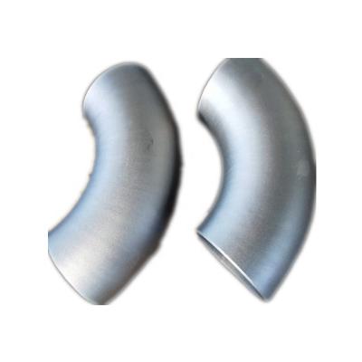 China Long Radius 90 Industry Alloy Elbow Sanitary Grade 45 Degree Elbow / Stainless Steel 304 Or 316L Flange End for sale